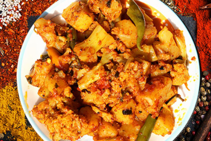 Ajwain Aloo