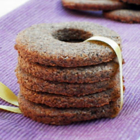 Low Carb Buckwheat Vanilla Cookies